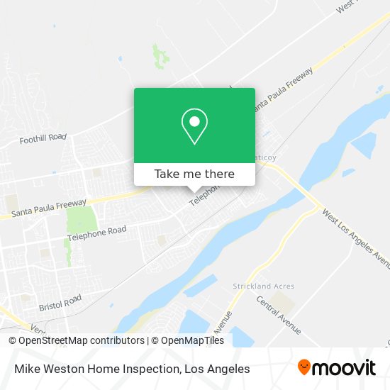 Mike Weston Home Inspection map