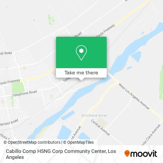 Cabillo Comp HSNG Corp Community Center map