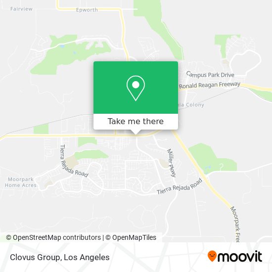 Clovus Group map