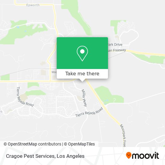 Cragoe Pest Services map