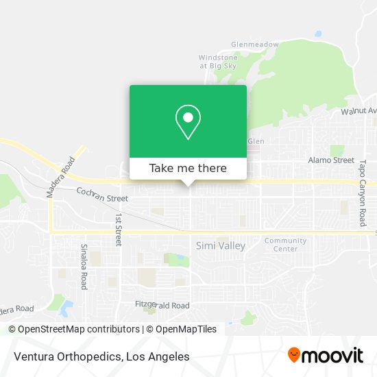 Ventura Orthopedics map