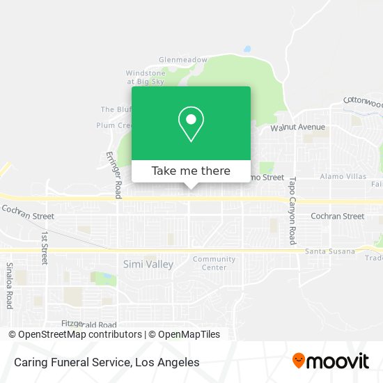 Caring Funeral Service map