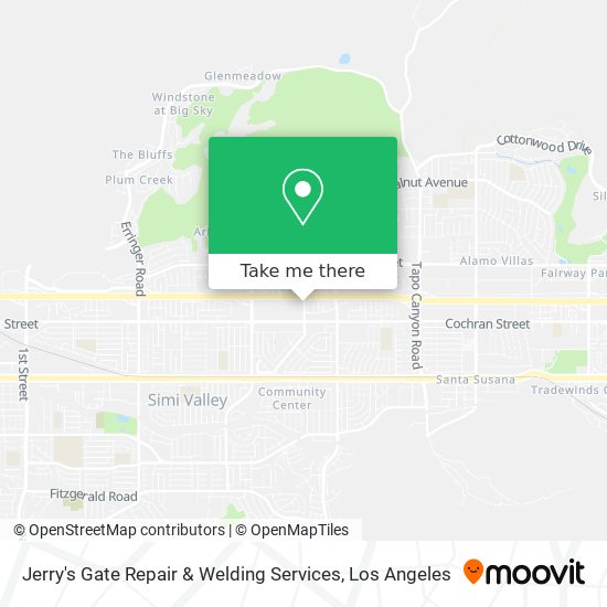 Jerry's Gate Repair & Welding Services map