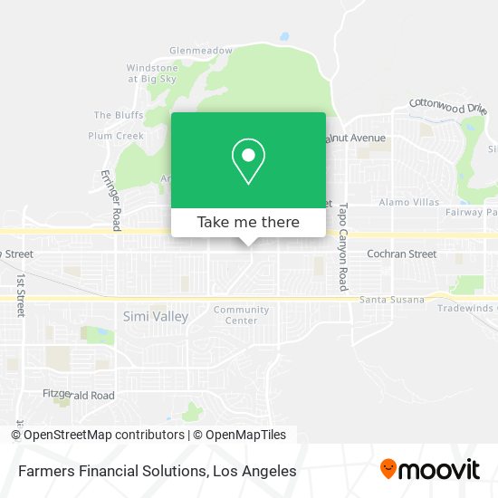 Mapa de Farmers Financial Solutions