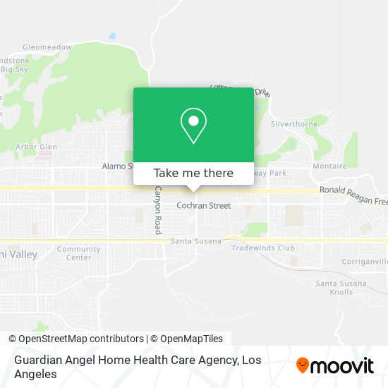 Mapa de Guardian Angel Home Health Care Agency