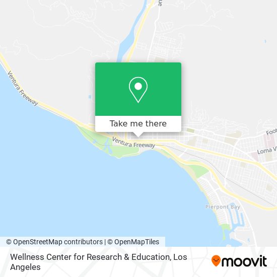 Wellness Center for Research & Education map