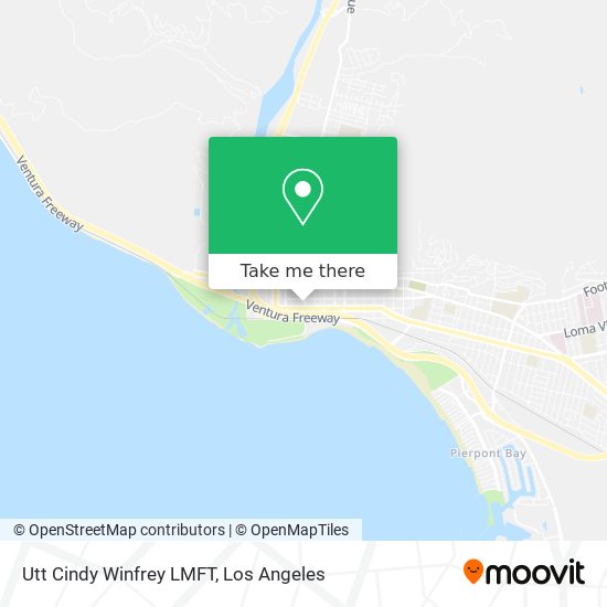 Mapa de Utt Cindy Winfrey LMFT