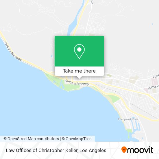 Mapa de Law Offices of Christopher Keller