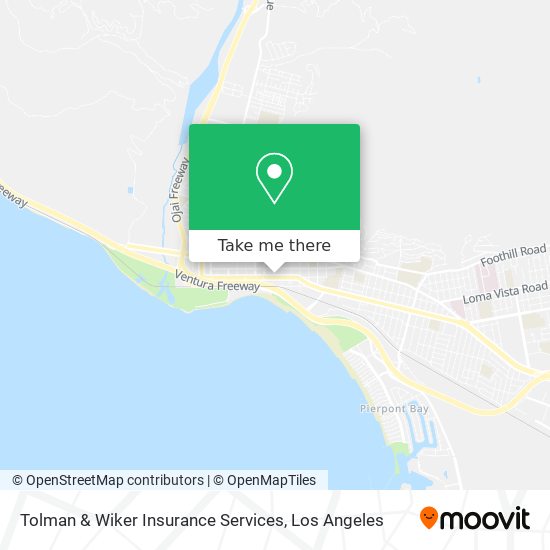 Mapa de Tolman & Wiker Insurance Services