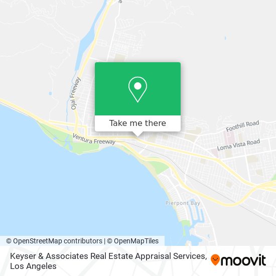 Mapa de Keyser & Associates Real Estate Appraisal Services