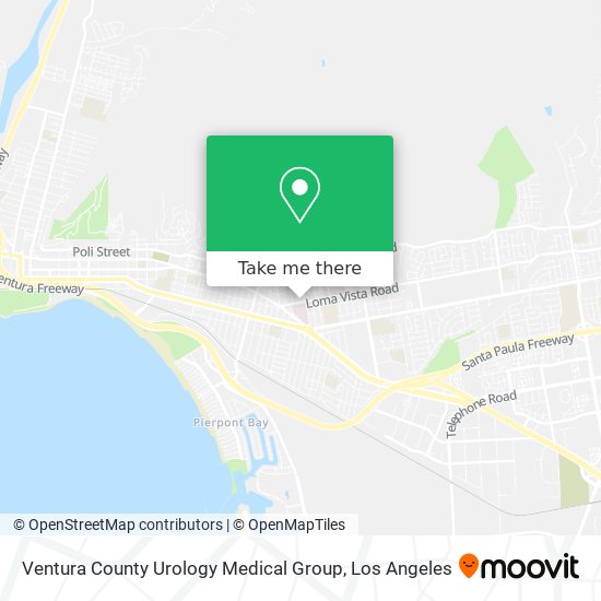 Ventura County Urology Medical Group map