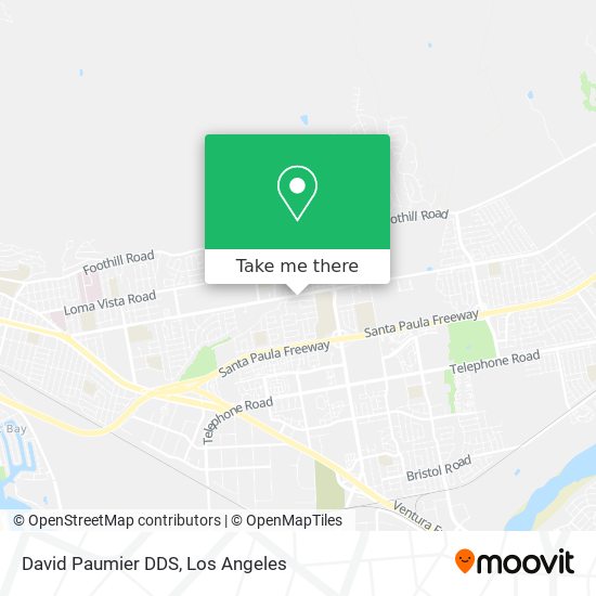 David Paumier DDS map