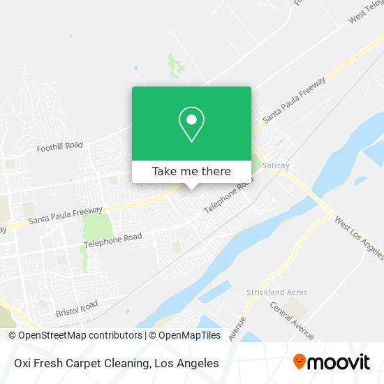 Oxi Fresh Carpet Cleaning map