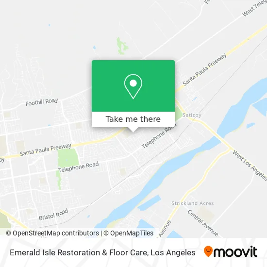 Emerald Isle Restoration & Floor Care map