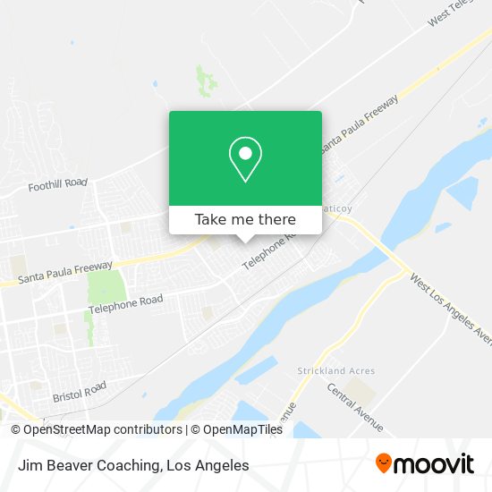 Mapa de Jim Beaver Coaching