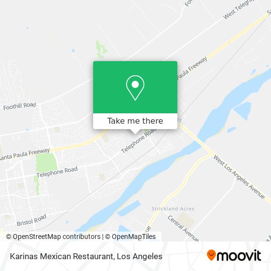 Karinas Mexican Restaurant map