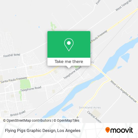 Flying Pigs Graphic Design map