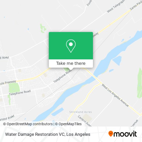 Mapa de Water Damage Restoration VC