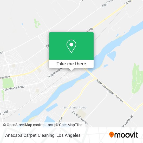 Anacapa Carpet Cleaning map
