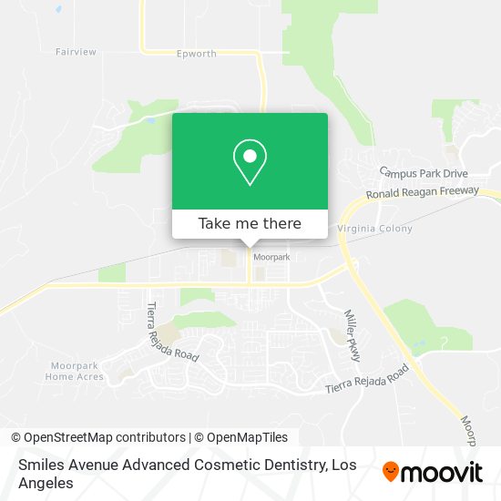 Mapa de Smiles Avenue Advanced Cosmetic Dentistry