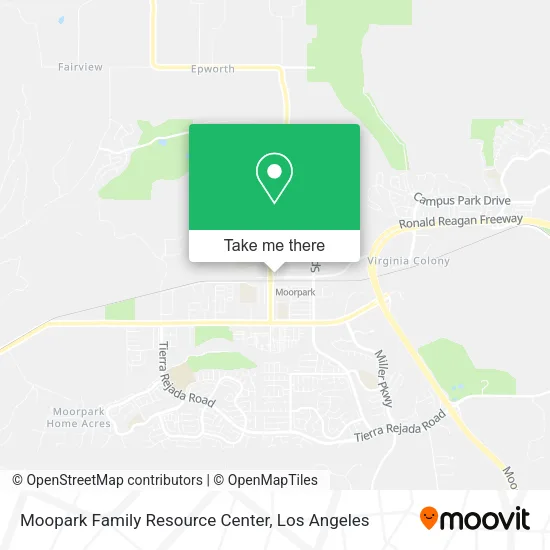 Mapa de Moopark Family Resource Center