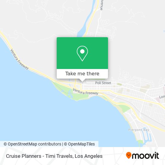 Mapa de Cruise Planners - Timi Travels