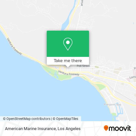 American Marine Insurance map