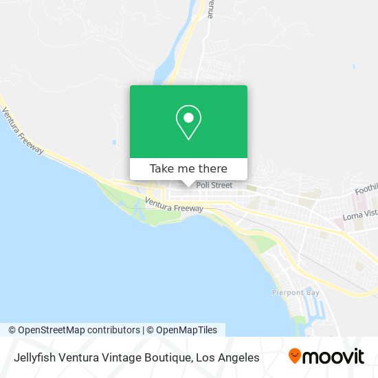 Mapa de Jellyfish Ventura Vintage Boutique