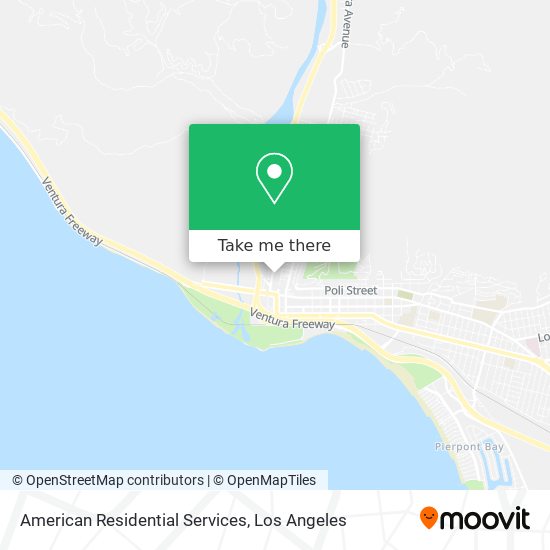 American Residential Services map