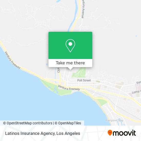 Latinos Insurance Agency map