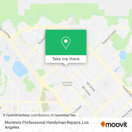 Mapa de Moreno's Professional Handyman Repairs