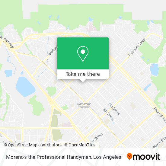Mapa de Moreno's the Professional Handyman