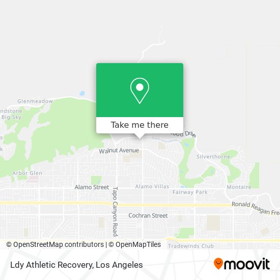 Ldy Athletic Recovery map