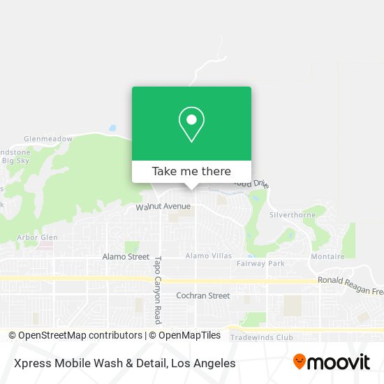Xpress Mobile Wash & Detail map