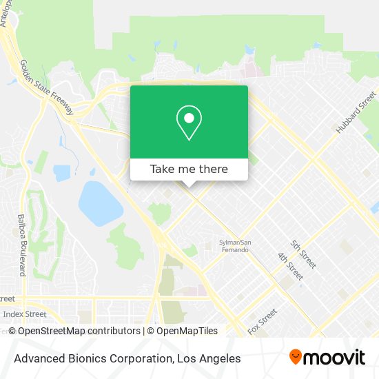 Advanced Bionics Corporation map