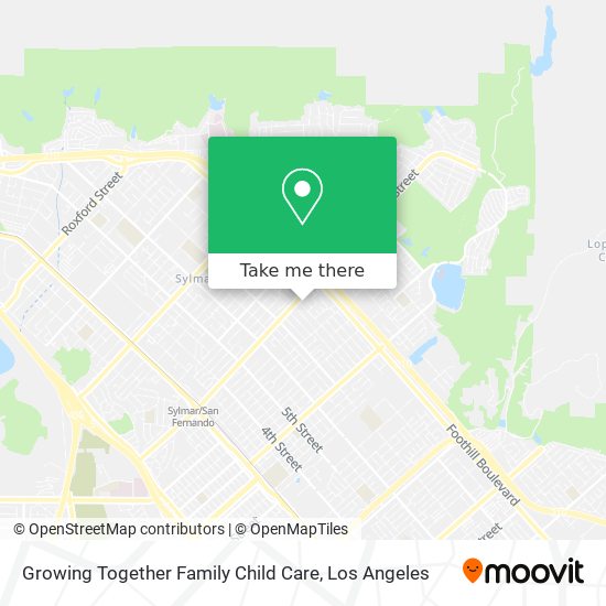 Growing Together Family Child Care map
