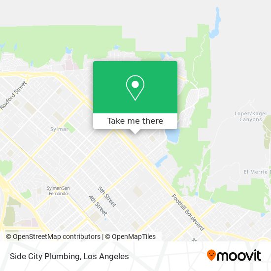 Side City Plumbing map