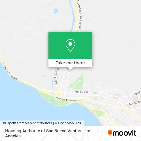 Housing Authority of San Buena Ventura map
