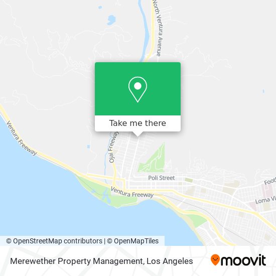 Merewether Property Management map