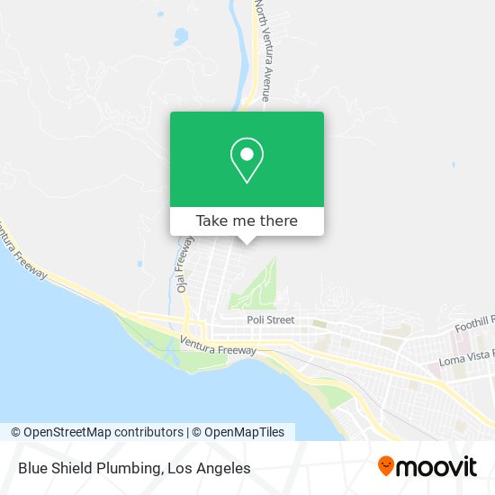 Mapa de Blue Shield Plumbing