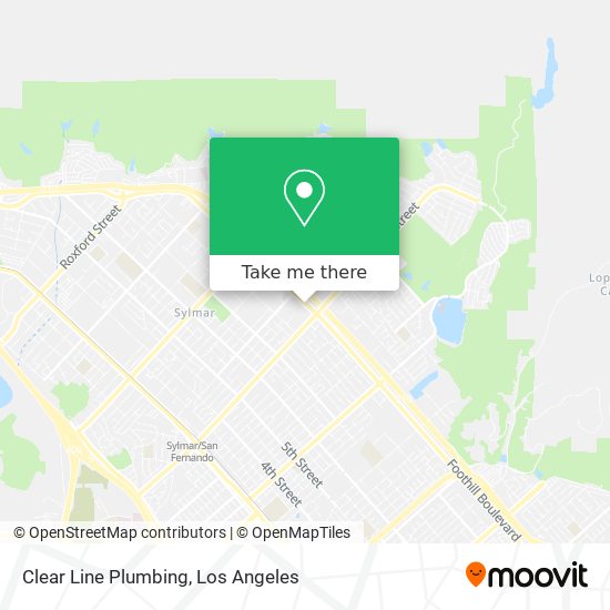 Clear Line Plumbing map