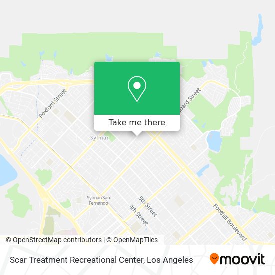 Scar Treatment Recreational Center map