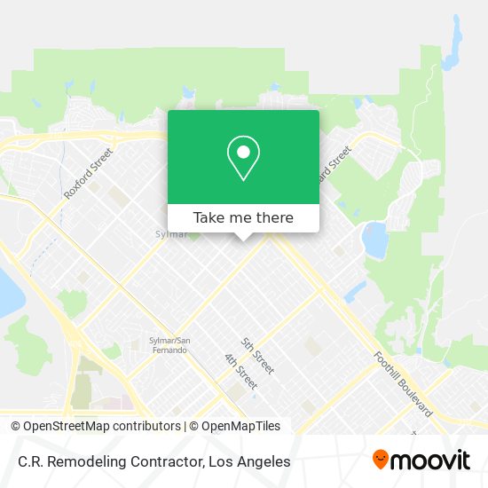 C.R. Remodeling Contractor map