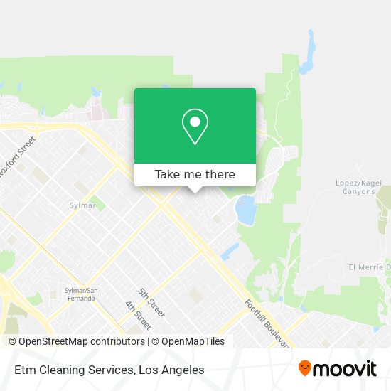 Mapa de Etm Cleaning Services