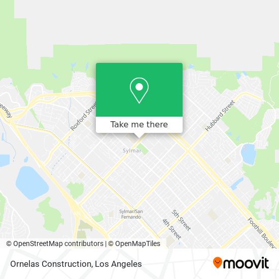 Ornelas Construction map