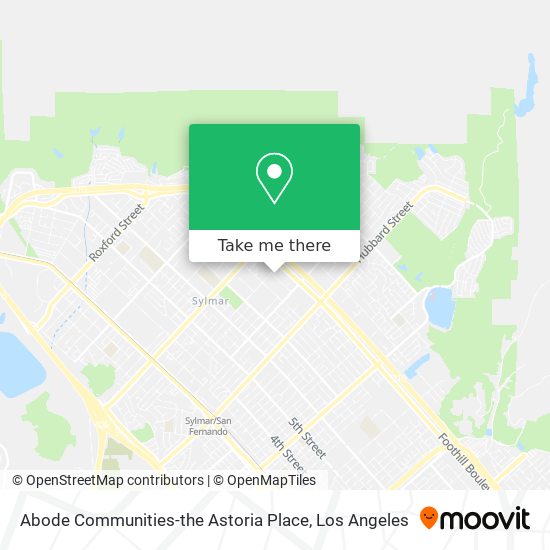 Mapa de Abode Communities-the Astoria Place