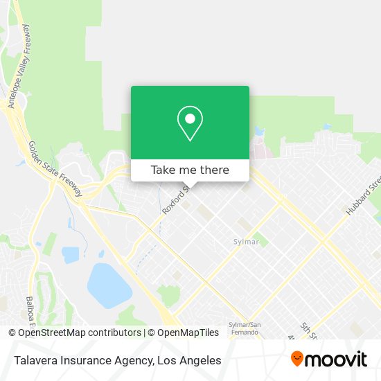 Talavera Insurance Agency map