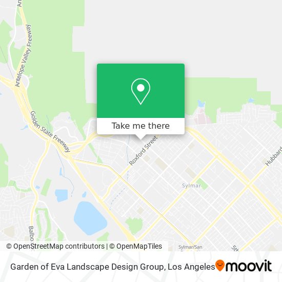 Garden of Eva Landscape Design Group map