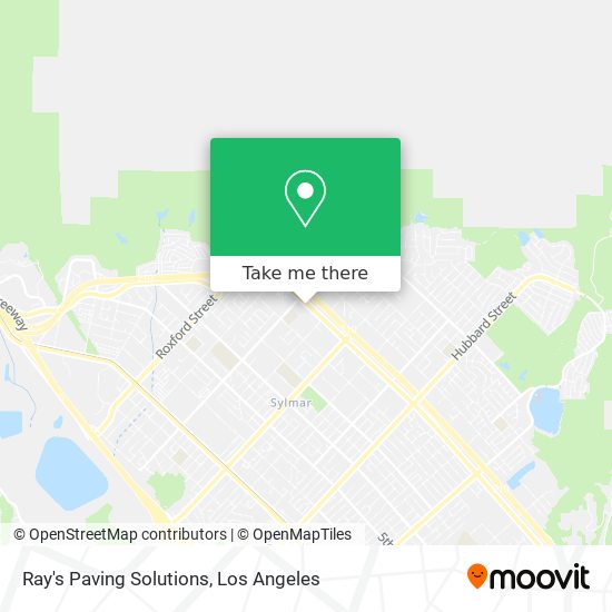 Mapa de Ray's Paving Solutions
