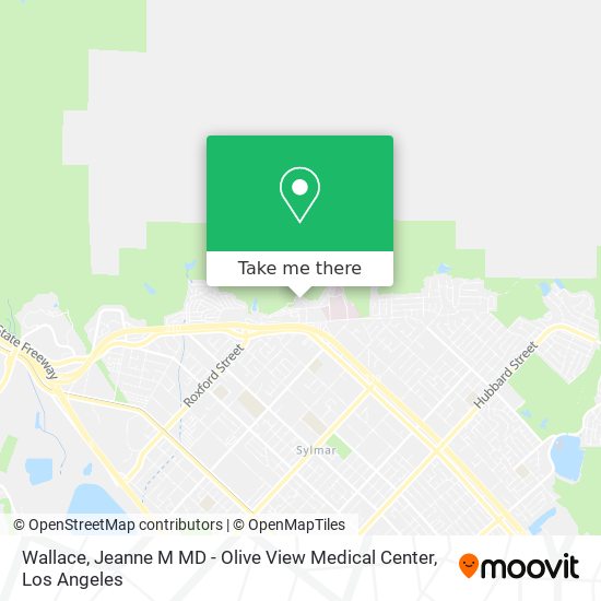 Wallace, Jeanne M MD - Olive View Medical Center map
